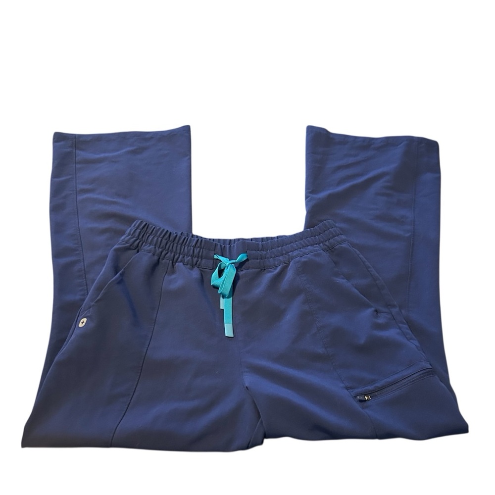 Figs Technical Collection Women’s Scrub Pants Size L Blue - Picture 4 of 6